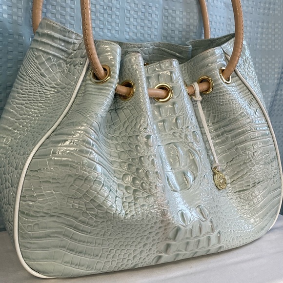 BRAHMIN Amy Sea Glass Tri-Color Shoulder Bag - Picture 3 of 17